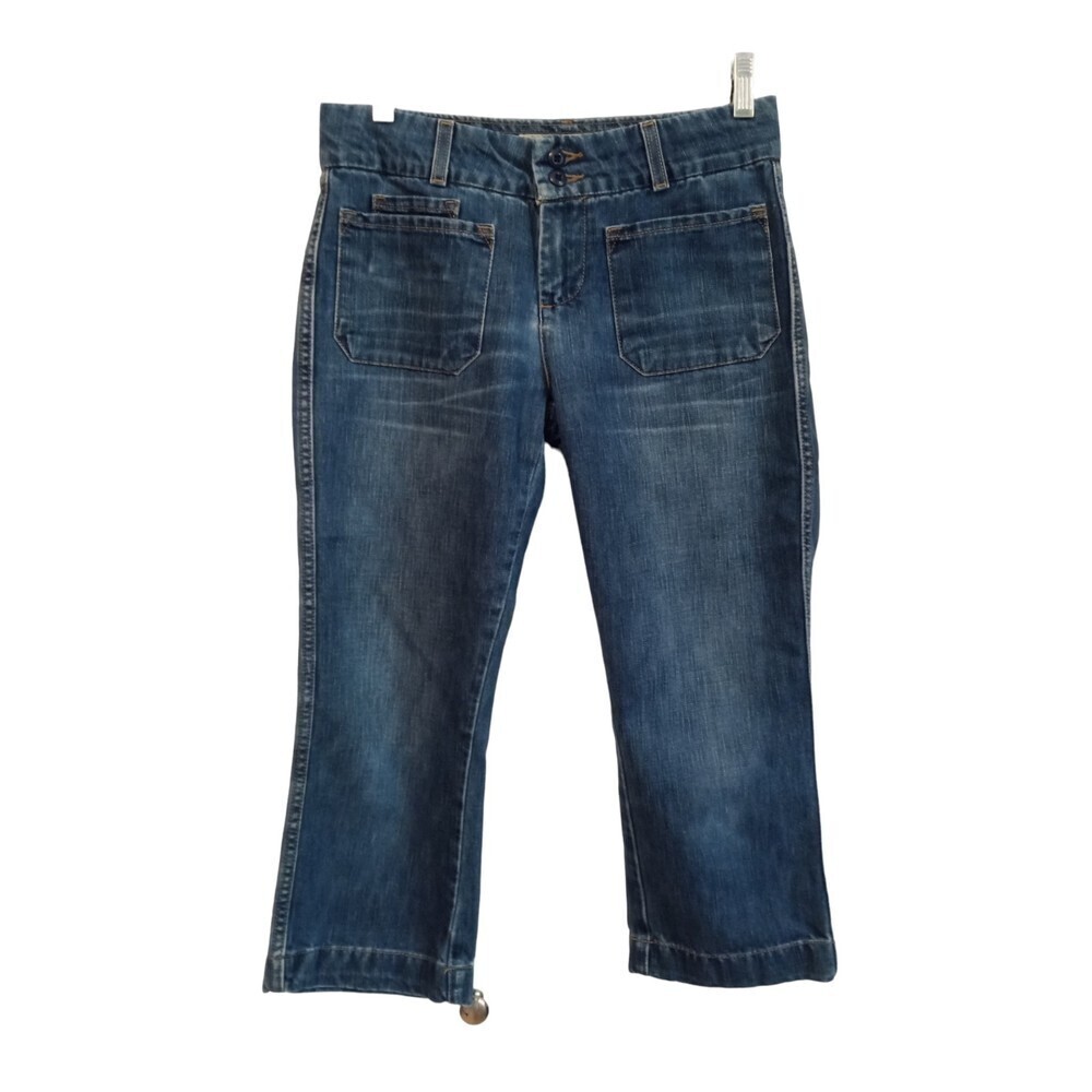 American Eagle dark wash cropped jeans